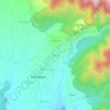Mappa topografica Roorki, altitudine, rilievo