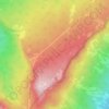 Mappa topografica Большая Азишская, altitudine, rilievo
