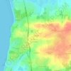 Mappa topografica La Daviterie, altitudine, rilievo
