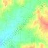 Mappa topografica Authon, altitudine, rilievo