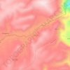 Mappa topografica Isivilla, altitudine, rilievo