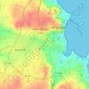 Mappa topografica Mezarc'hant, altitudine, rilievo