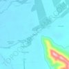Mappa topografica Peteroa, altitudine, rilievo