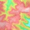 Mappa topografica Bosseborn, altitudine, rilievo