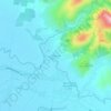 Mappa topografica Bihawo, altitudine, rilievo