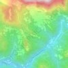 Mappa topografica Vetteglia, altitudine, rilievo