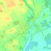 Mappa topografica Innerkip, altitudine, rilievo