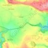 Mappa topografica Housley, altitudine, rilievo