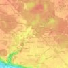 Mappa topografica Les Patouilleries, altitudine, rilievo