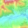 Mappa topografica Perosa, altitudine, rilievo