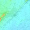 Mappa topografica Guntur, altitudine, rilievo