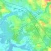 Mappa topografica Kermarie, altitudine, rilievo