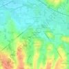 Mappa topografica Corbet, altitudine, rilievo