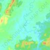 Mappa topografica Digli, altitudine, rilievo
