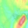 Mappa topografica Earlton, altitudine, rilievo
