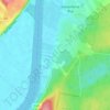 Mappa topografica Hameau de la Neuville, altitudine, rilievo