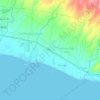 Mappa topografica Puting Bato West, altitudine, rilievo
