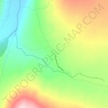 Mappa topografica Allnabad, altitudine, rilievo