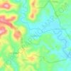 Mappa topografica Cabadiangan, altitudine, rilievo