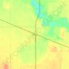Mappa topografica Nampa, altitudine, rilievo