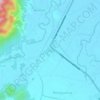 Mappa topografica Parang, altitudine, rilievo