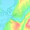 Mappa topografica Cantemir, altitudine, rilievo