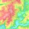 Mappa topografica Puy de Chat, altitudine, rilievo