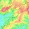 Mappa topografica Breucq - Le Breucq, altitudine, rilievo