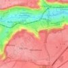 Mappa topografica La Boissière, altitudine, rilievo