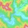 Mappa topografica Marchula, altitudine, rilievo