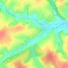 Mappa topografica Sur les Haies, altitudine, rilievo