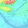 Mappa topografica St Madoes, altitudine, rilievo