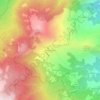 Mappa topografica Monte Orsaro, altitudine, rilievo