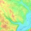 Mappa topografica Mas de Bonnet, altitudine, rilievo