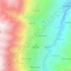 Mappa topografica Shampon, altitudine, rilievo