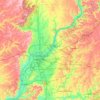 Mappa topografica Sixmile Island, altitudine, rilievo