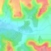 Mappa topografica Le Plesnoy, altitudine, rilievo