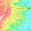 Mappa topografica Batoukop, altitudine, rilievo