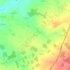 Mappa topografica Le Gond, altitudine, rilievo