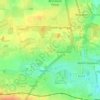 Mappa topografica Middle Brunton, altitudine, rilievo