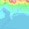 Mappa topografica Julita, altitudine, rilievo