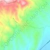 Mappa topografica Πελασγία, altitudine, rilievo