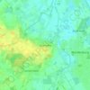 Mappa topografica Oberlethe, altitudine, rilievo
