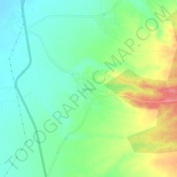 Mappa topografica Dhrobana, altitudine, rilievo