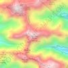 Mappa topografica Pico das Torres, altitudine, rilievo