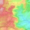 Mappa topografica Hostert, altitudine, rilievo