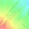 Mappa topografica Buri, altitudine, rilievo