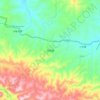 Mappa topografica 竹林镇, altitudine, rilievo