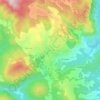 Mappa topografica la Quintana, altitudine, rilievo
