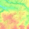 Mappa topografica Kerriou, altitudine, rilievo